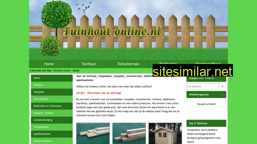 tuinhout-online.nl alternative sites
