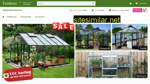 tuinkasbestellen.nl alternative sites