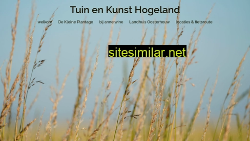 tuinkunsthogeland.nl alternative sites