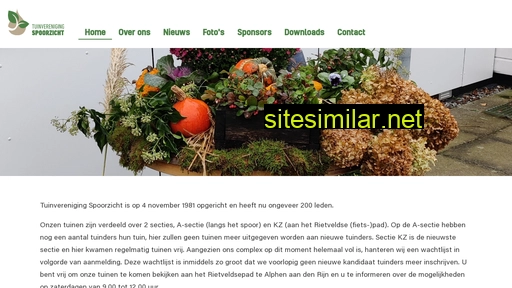 tuinverenigingspoorzicht.nl alternative sites