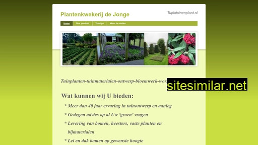 tuplatuinenplant.nl alternative sites