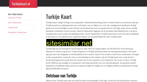 turkijekaart.nl alternative sites
