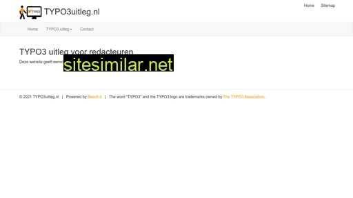 typo3uitleg.nl alternative sites