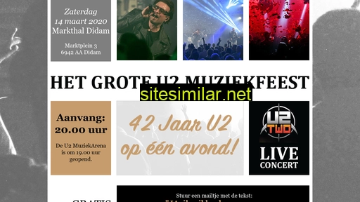 u2muziekfeest.nl alternative sites