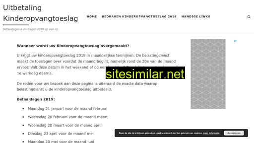 uitbetalingkinderopvangtoeslag.nl alternative sites