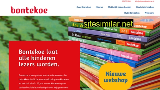 uitgeverijbontekoe.nl alternative sites
