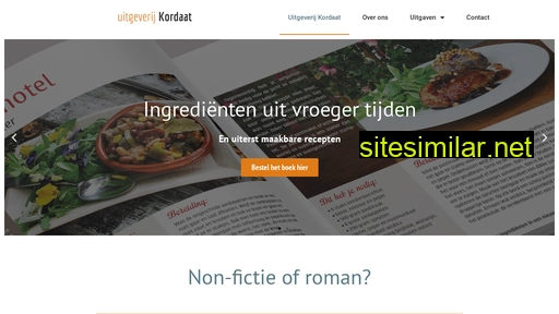 uitgeverijkordaat.nl alternative sites