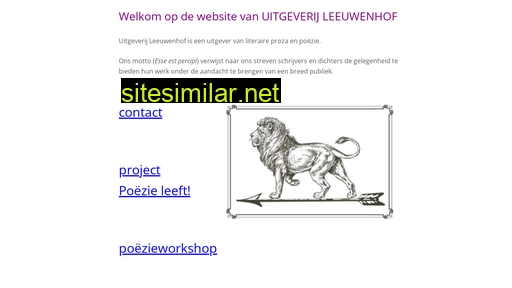 Uitgeverijleeuwenhof similar sites