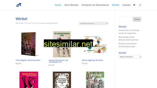 uitgeverijmenuet.nl alternative sites