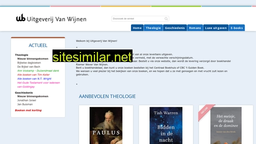 uitgeverijvanwijnen.nl alternative sites
