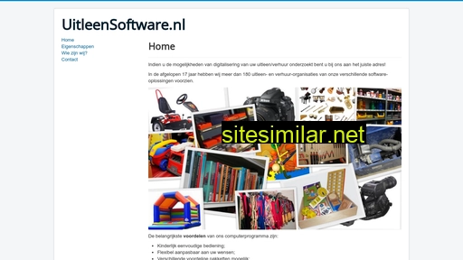 uitleensoftware.nl alternative sites