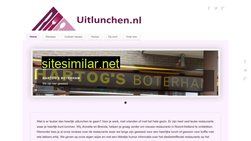 uitlunchen.nl alternative sites