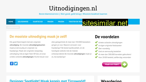 uitnodigingen.nl alternative sites