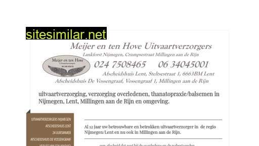 uitvaartverzorgernijmegen.nl alternative sites
