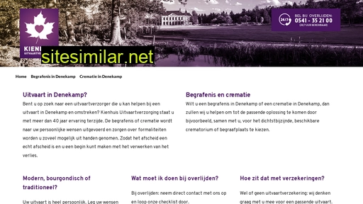uitvaartdenekamp.nl alternative sites