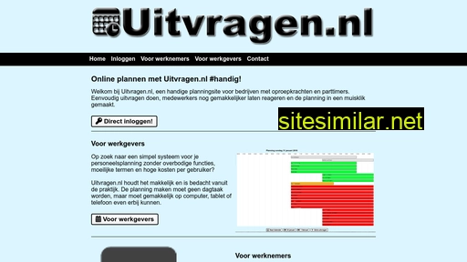 uitvragen.nl alternative sites