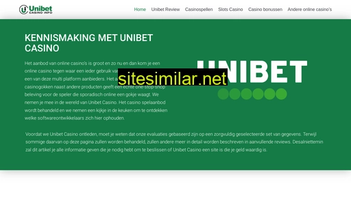 unibetcasinoinfo.nl alternative sites