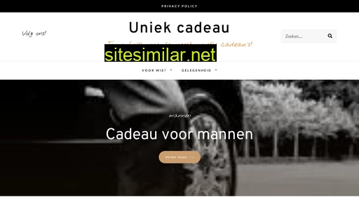 uniekcadeau.nl alternative sites