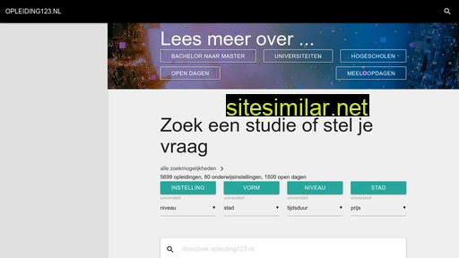 unimasters.nl alternative sites