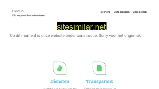 uniquo.nl alternative sites