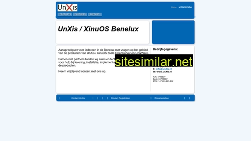 unxis.nl alternative sites