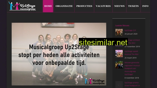 up2stage.nl alternative sites