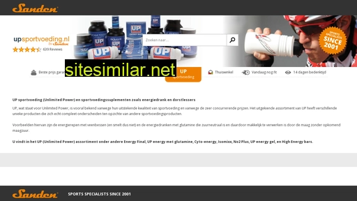 upsportvoeding.nl alternative sites