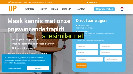 uptraplift.nl alternative sites
