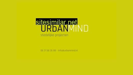 urbanmind.nl alternative sites