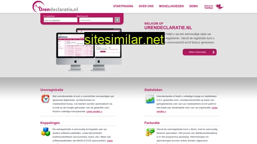 urendeclaratie.nl alternative sites