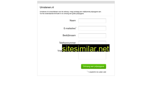 urnstenen.nl alternative sites