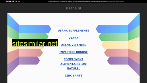 usana.nl alternative sites