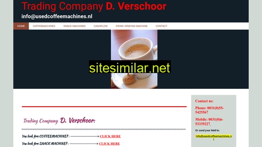 Usedcoffeemachines similar sites