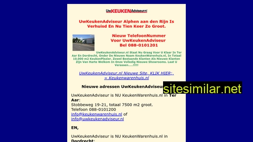 uwkeukenadviseur.nl alternative sites
