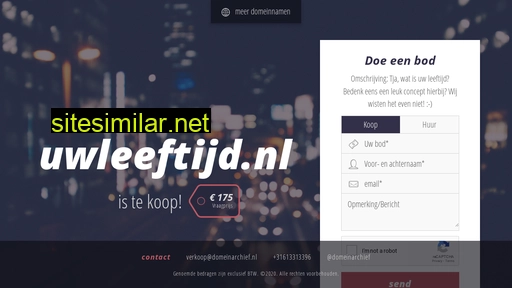 uwleeftijd.nl alternative sites
