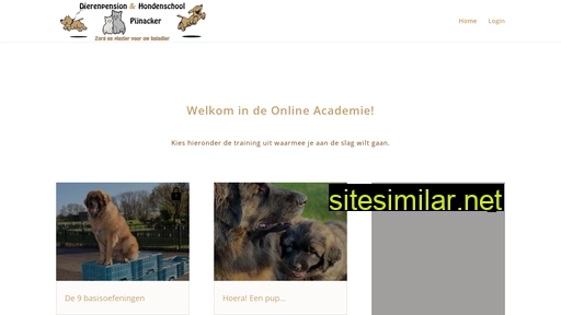 uwonlinehondenschool.nl alternative sites