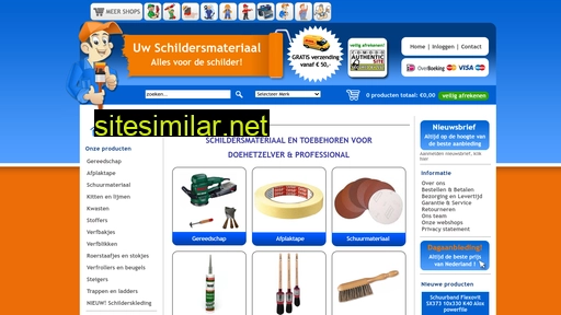 uwschildersmateriaal.nl alternative sites