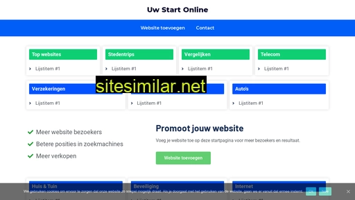 uwstartonline.nl alternative sites