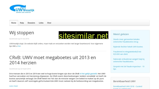 uwvreselijk.nl alternative sites