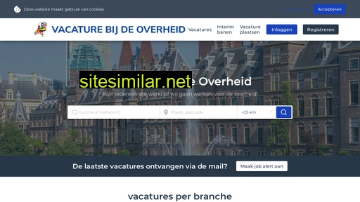 vacaturebijdeoverheid.nl alternative sites