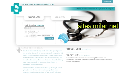 vacatures-gezondheidszorg.nl alternative sites