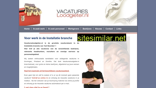 vacaturesloodgieter.nl alternative sites