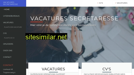 vacaturessecretaresse.nl alternative sites