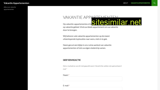 vakantie-appartementen.nl alternative sites