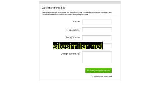 vakantie-voordeel.nl alternative sites