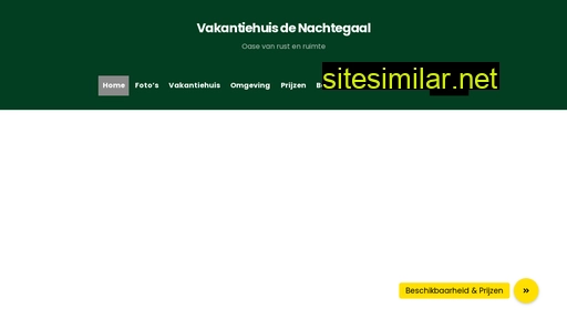vakantiehuisdenachtegaal.nl alternative sites