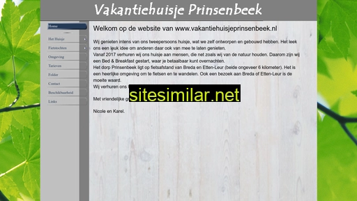 vakantiehuisjeprinsenbeek.nl alternative sites