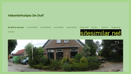 vakantiehuisjesdrenthe.nl alternative sites