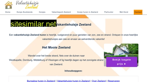 vakantiehuisjezeeland.nl alternative sites