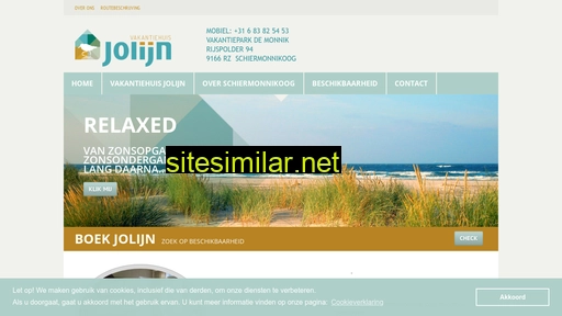 vakantiehuisjolijn.nl alternative sites